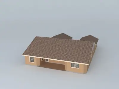 Expandable House Free 3D model