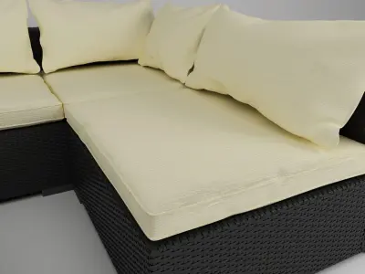 Exterior Sofa 3D model