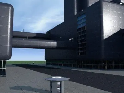 SpiderWare City Block 3D model buy