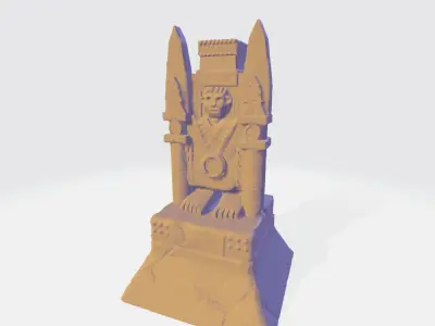 The idol of Maya 3D print model