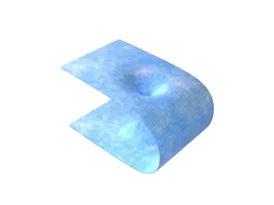 Wormhole v3 001 Low-poly 3D model