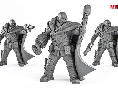 Special Forces - Officer of the Imperial Force 3D print model