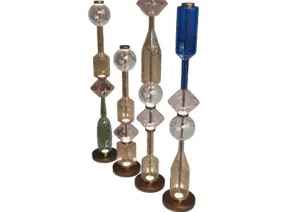 Paolo Castelli floor lamp icone luminose 3D model