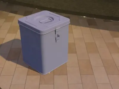 The Steel Containers 3D model