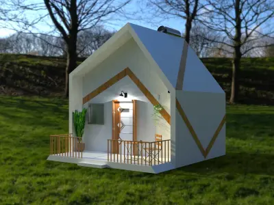 3D Smart Cabin  3D model