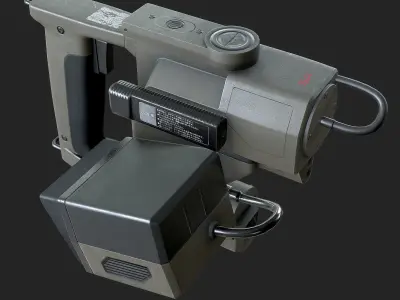 Motion Tracker PBR Specular Mobile LOD Sci-Fi Low-poly 3D model