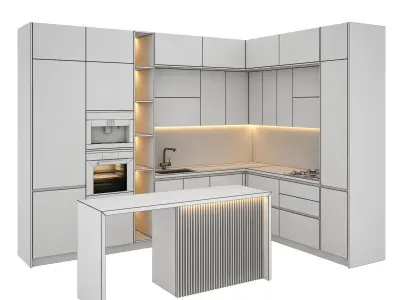 kitchen 019 3D model