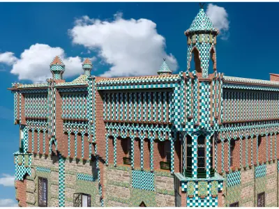 Vicens House Low-poly 3D model