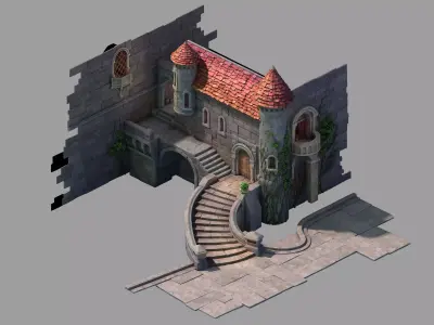 Snow White - Residence 03 3D model