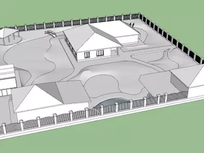 Plot of land 3D model