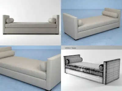 Belmondo Dormeuse 3D model