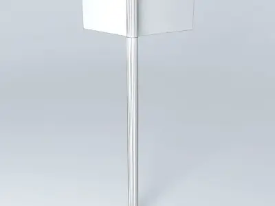 Street plate Free 3D model