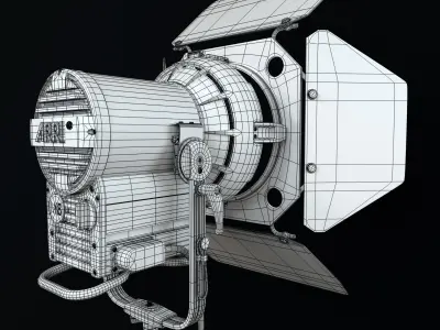 ARRI M18 daylight  lamphead 3D model