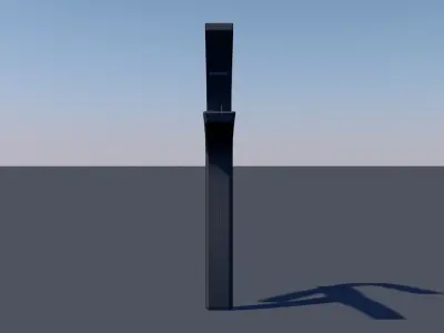 Guitar Capo 3D model