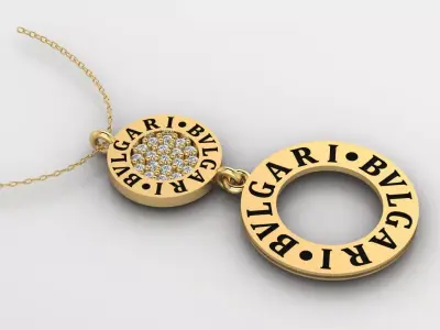Pendant P102 3D Print Model 3D print model