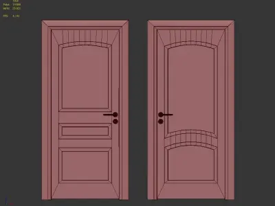 Doors matteucci turandot - 2 3D model