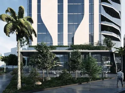 Spectre Tower Exterior Design 3D model
