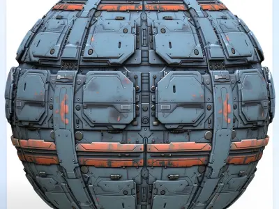Sci-FI Seamless Texture Texture 23