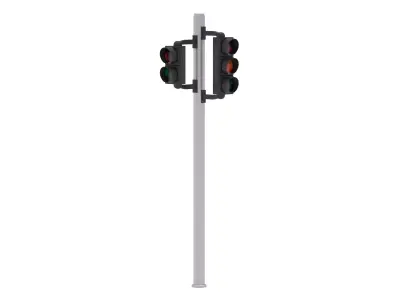 Traffic Light v1 3D model