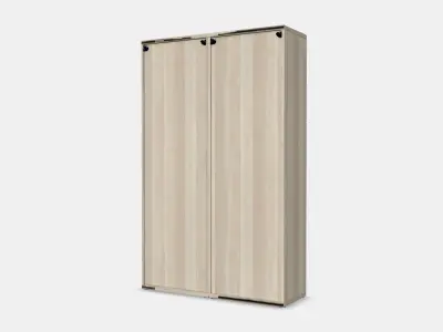 BESTA Storage combination with doors 62 Low-poly 3D model