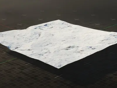 Tundra Terrain 6 3D model
