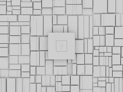 Sci-fi  CPU scene 3D model