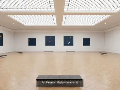 Art Museum Gallery Interiors - Pack 2