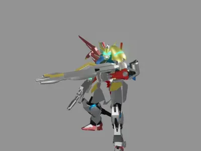 The Mecha Attacker 7 3D model