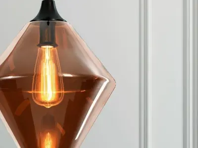 Hanging lamp LOFT HOUSE P-160 3D model
