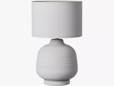 Navy Blue 1 Connor Table Lamp 3D model