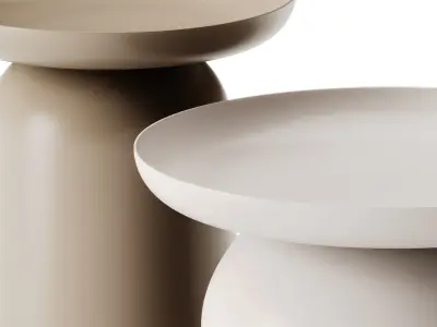 Soda Coffee and Side Tables by Bent Design 3D model