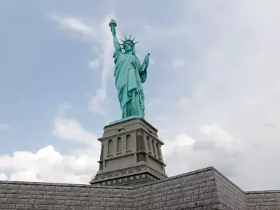 Statue of Liberty Low-poly 3D model