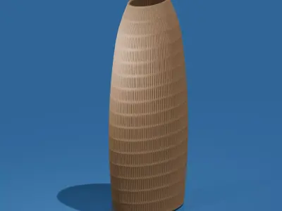 Mesh Vase 3D print model