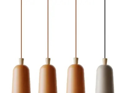 Colorful Pastel Macaron Pendant from Bloom Loft 3D model