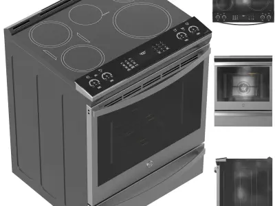 GE Appliance Collection 02 3D model