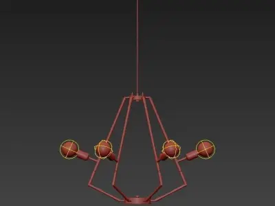 Colorado Chandelier 3D model