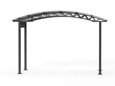 Carport metal  3D model