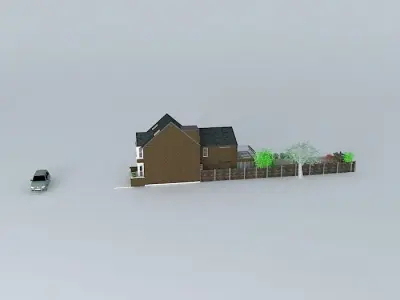 house London victorian terrace 3D model