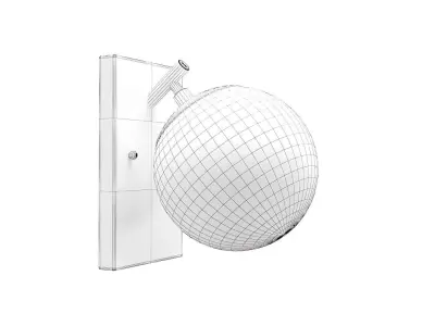 Mod 1-light Bath Vanity Wall Light P2850 3D model