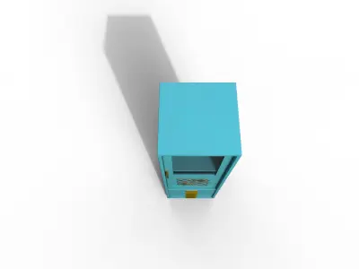 Modern Furniture 3D Model Low-poly 3D model 20