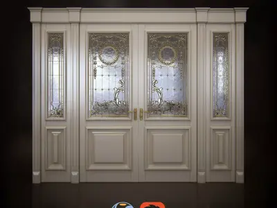 doors classic 002 3D model