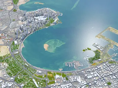  Doha City in Qatar 