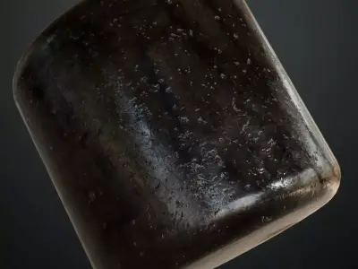 Dark Sci-Fi Armored Square Panels PBR SEAMLESS Texture