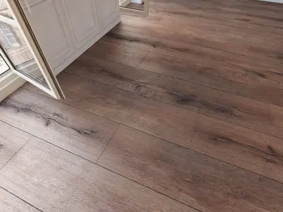 Wooden floor 16 WITHOUT PLUGINS 3D model