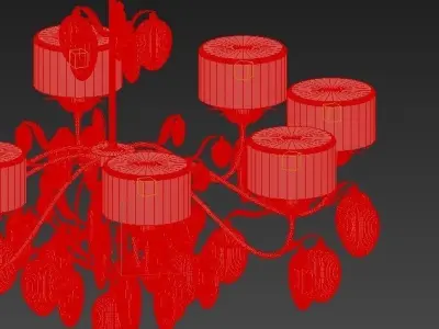 Ancona Chandelier Bella Figura 3D model