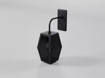 Lamp outdoor CG3 ver 2 Free 3D model