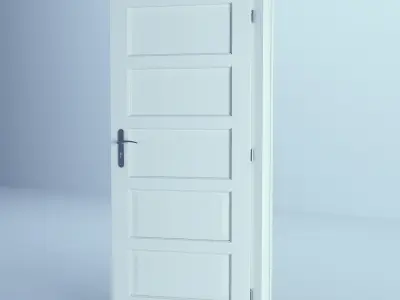 White Door 34 3D model