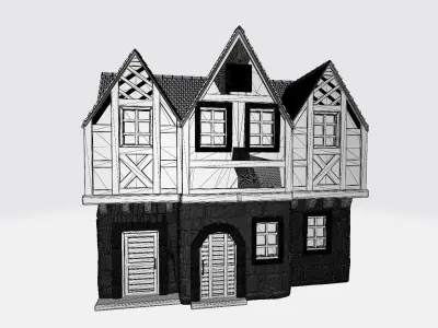 Vikings house 3D print model