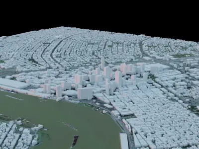 New Orleans - USA 3D model