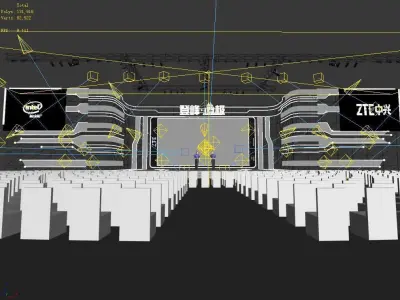 Carnival stage 43 3D model